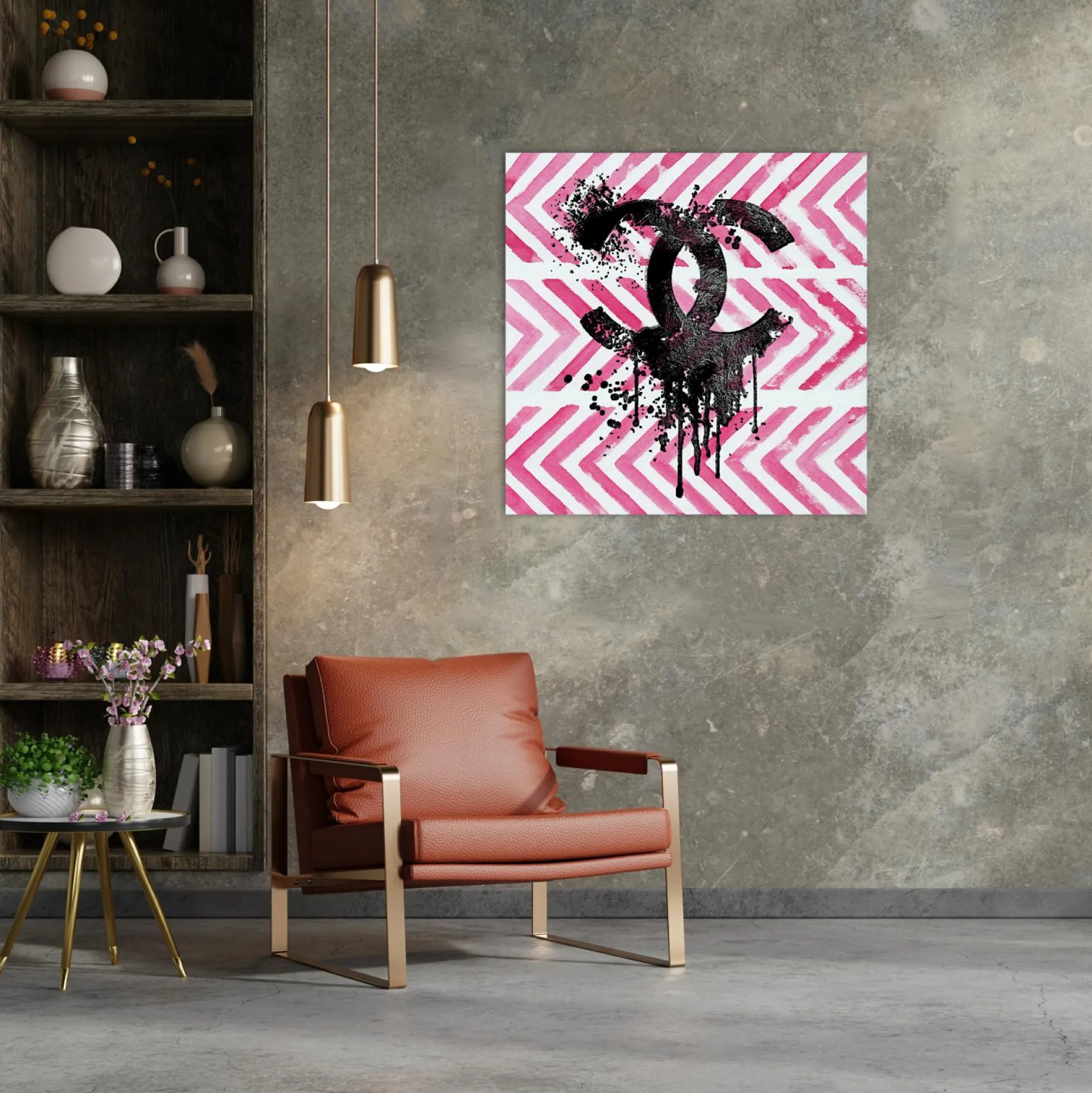 Acrylglasbild FASHION Icons