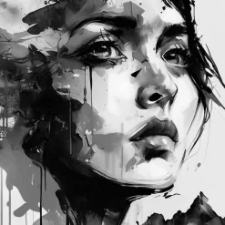 Acrylglasbild GRAFFITI SCHÖNE