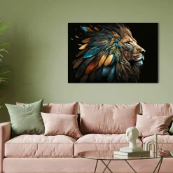 Acrylglasbild INDIAN KING