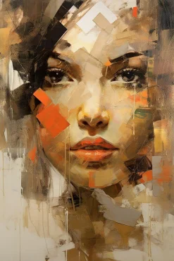 Acrylglasbild MYSTIC GIRL