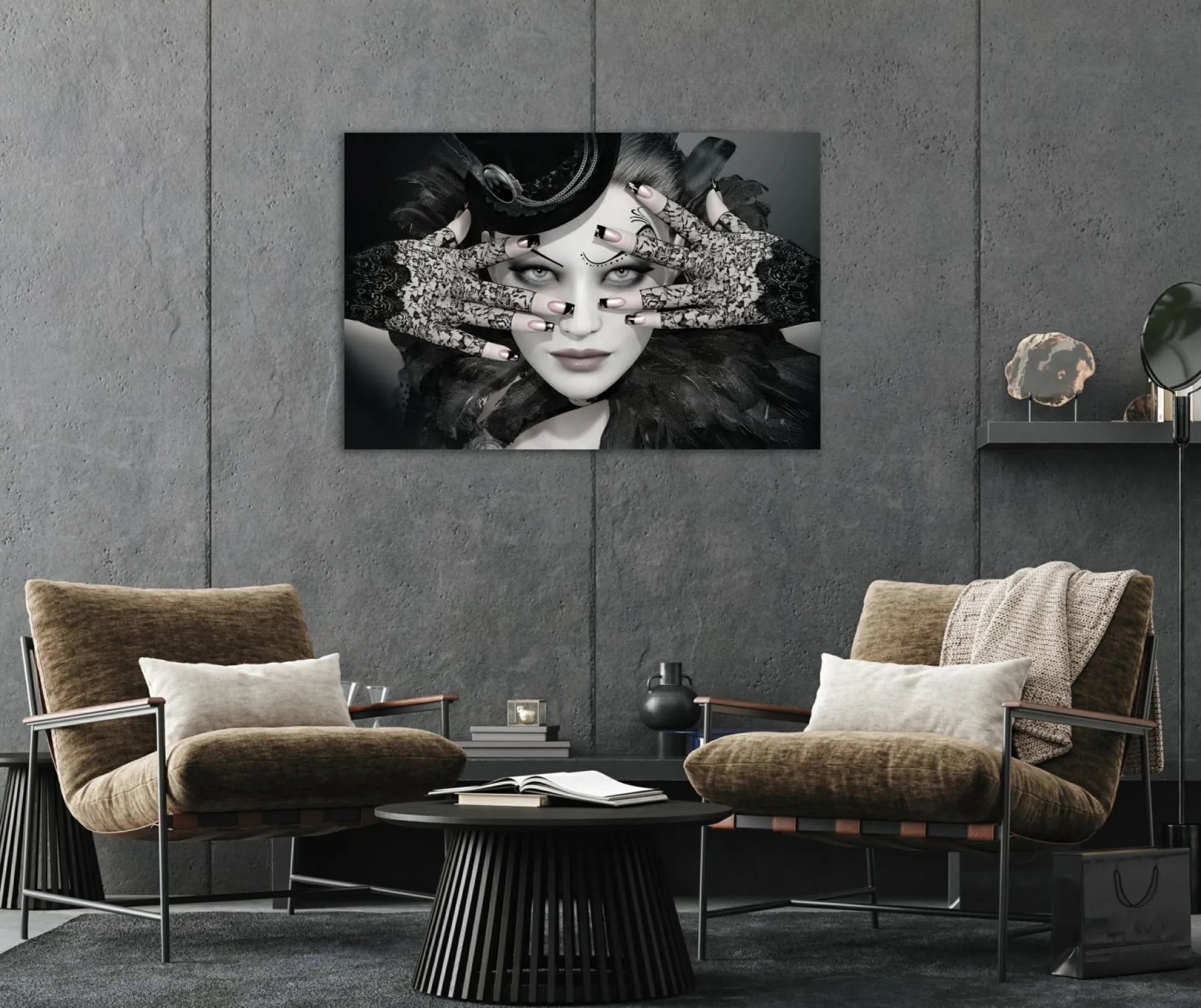 Acrylglasbild Tattoo