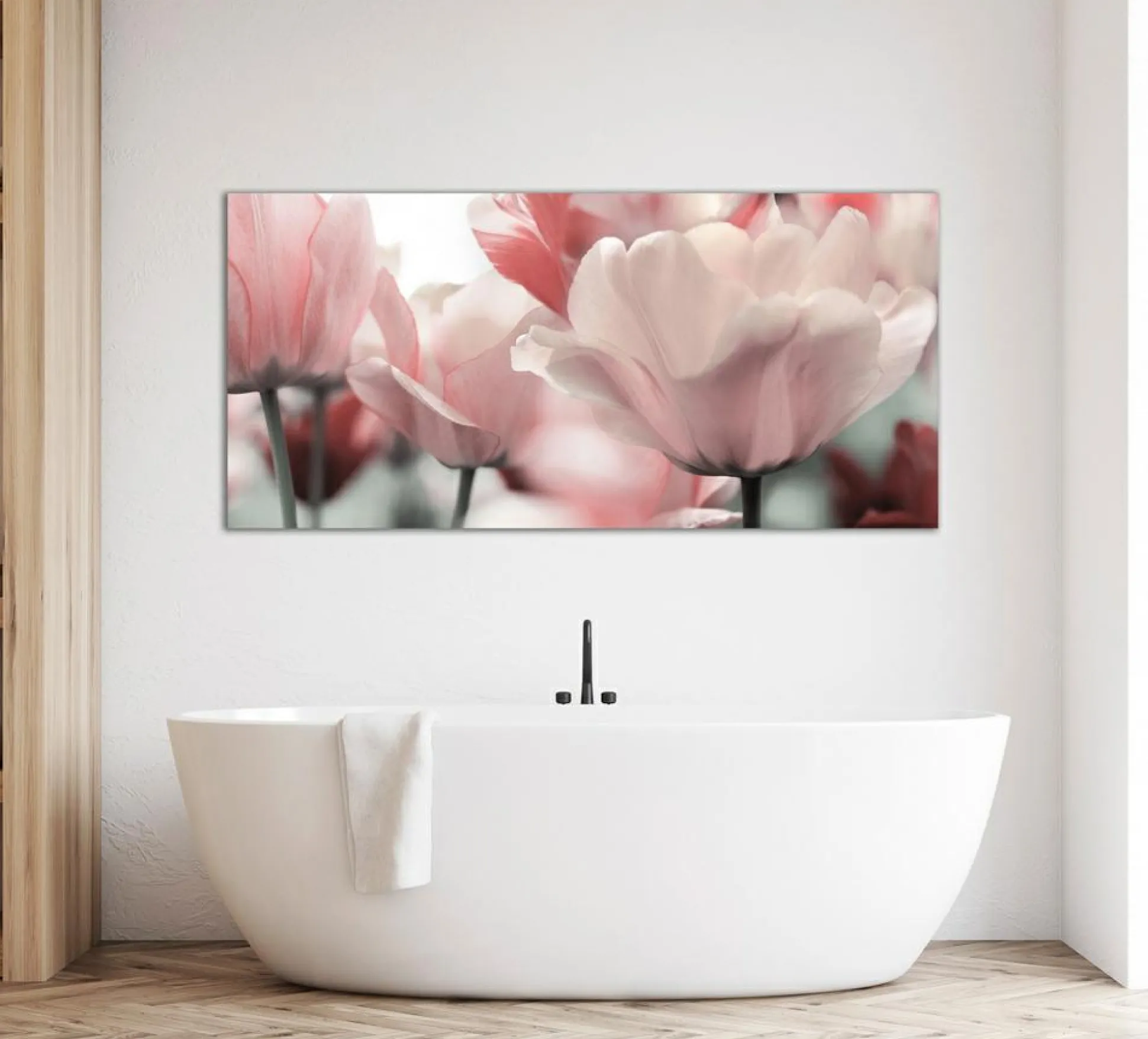 Akustikbild BLÜTEN IN ROSE