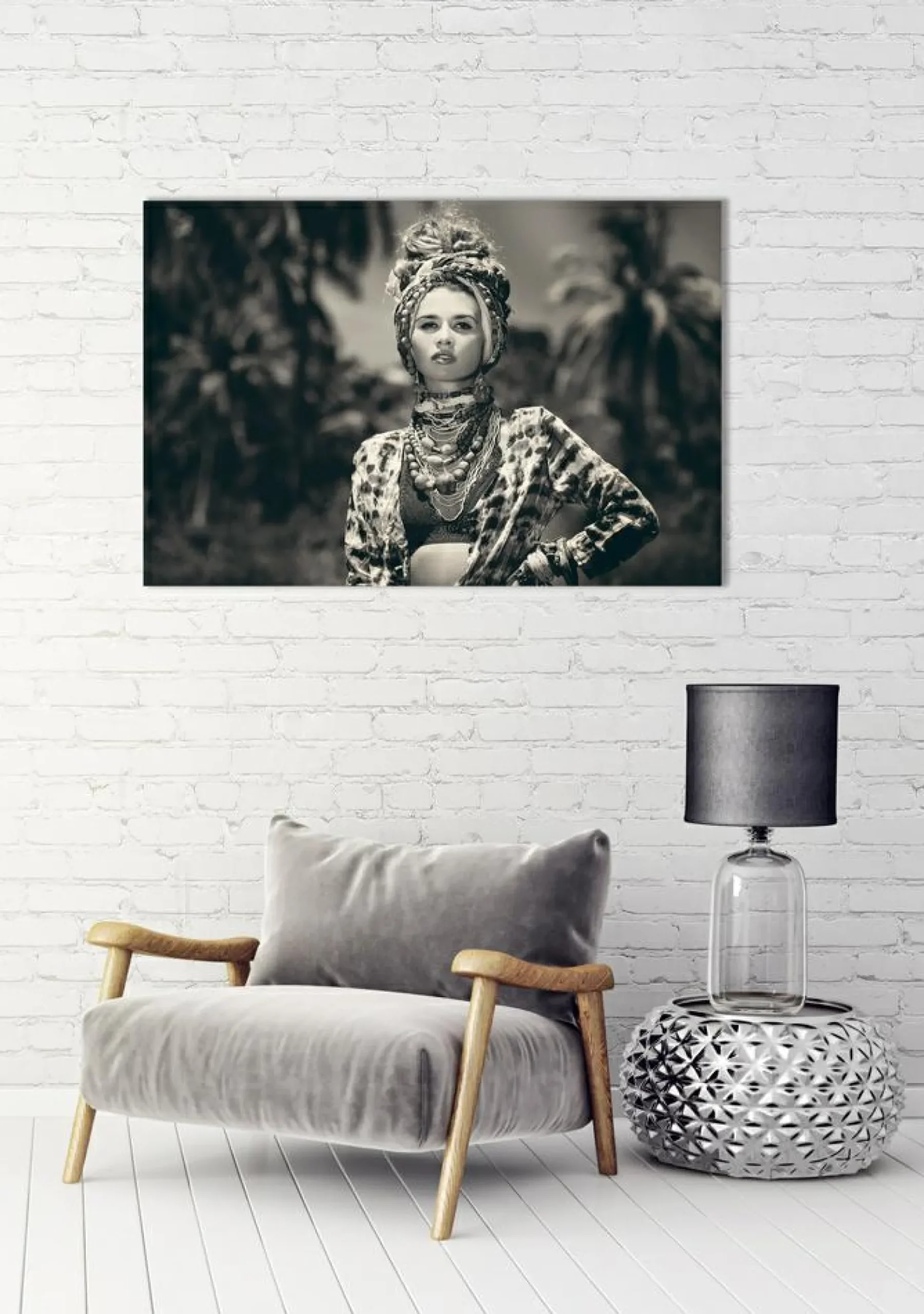 Akustikbild elegante DAME