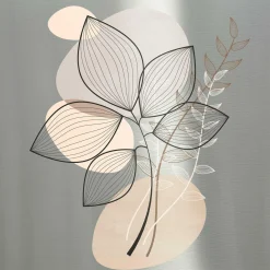 Aludibondbild ART LEAVES III