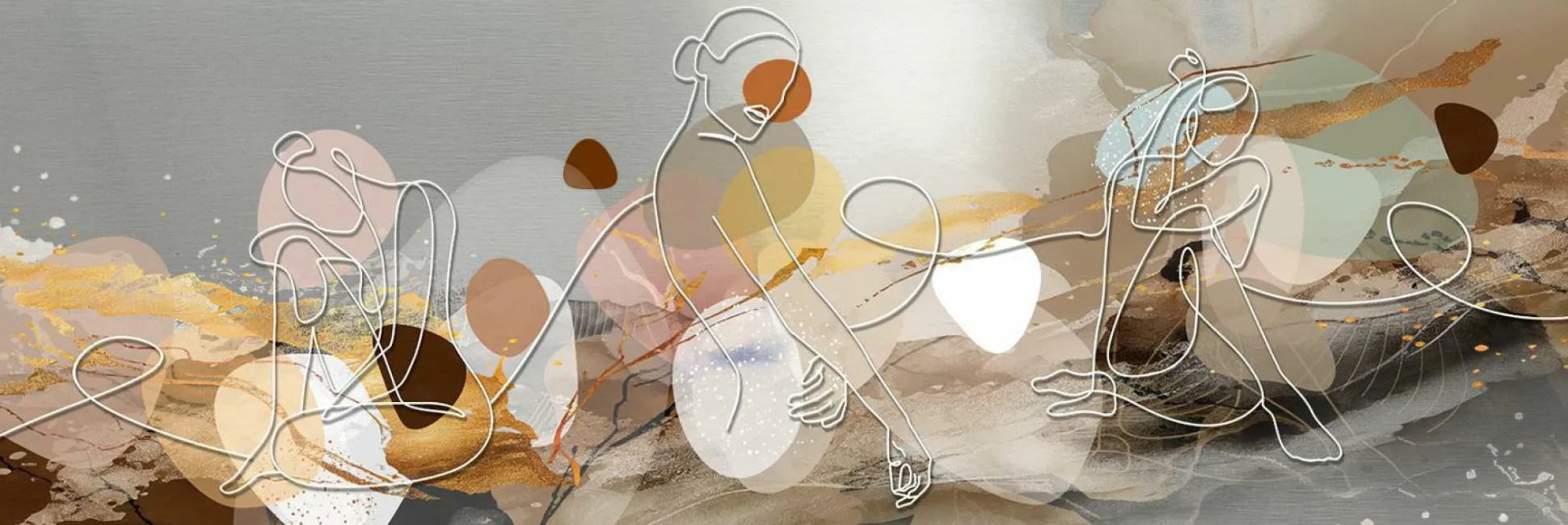 Aludibondbild ART WOMAN IV