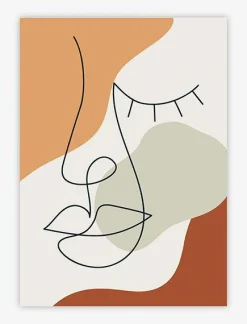 Aludibondbild CARA LINEA I