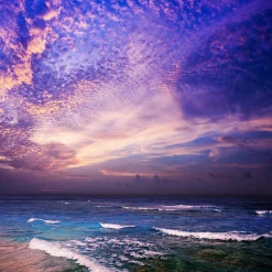 Aludibondbild DARK SEA & HORIZ