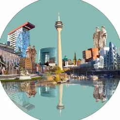 Aludibondbild DÜSSELDORF
