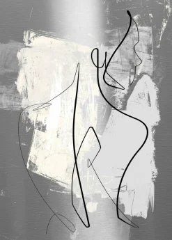 Aludibondbild FIGURELINES II