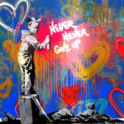 Aludibondbild LET IT BE