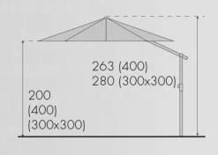 Ampelschirmgestell DOPPLER PROTECT