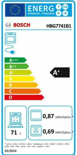 Backofen Bosch HBG7741B1