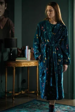 Bademantel PIP STUDIO Velour LES FLEURS