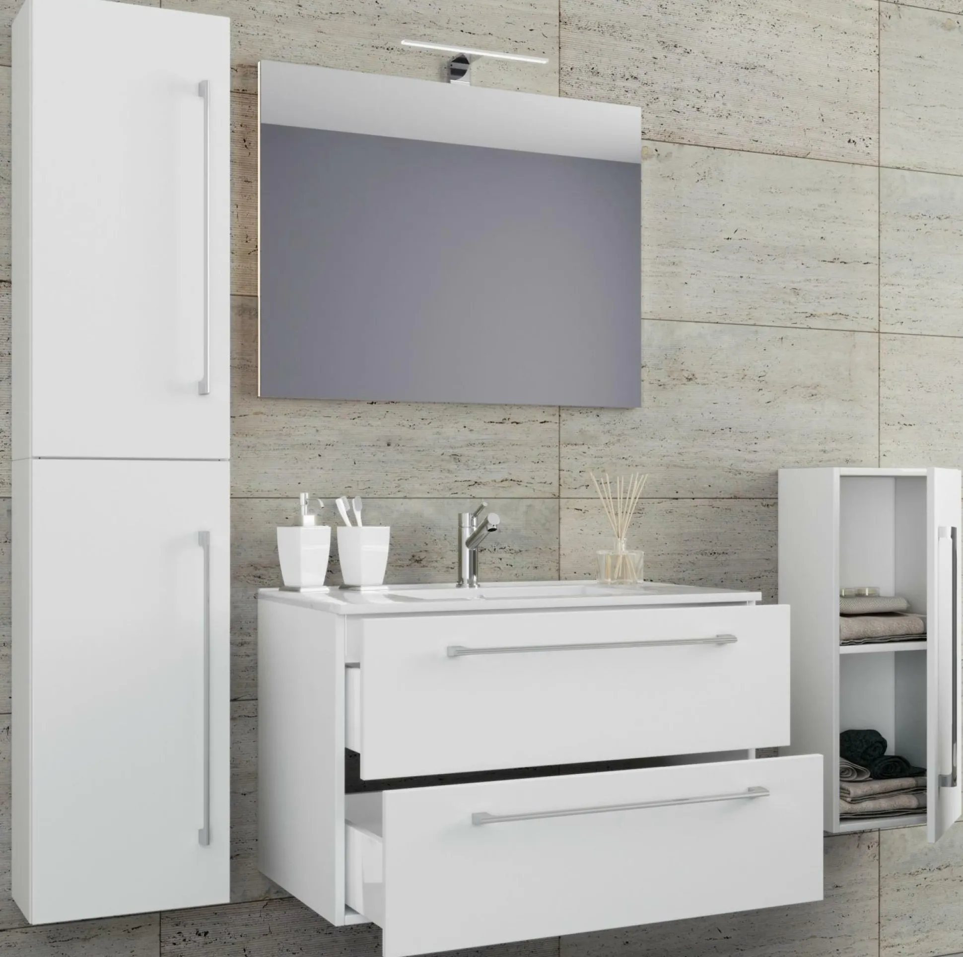 Badezimmerset 5-tlg. Badinos