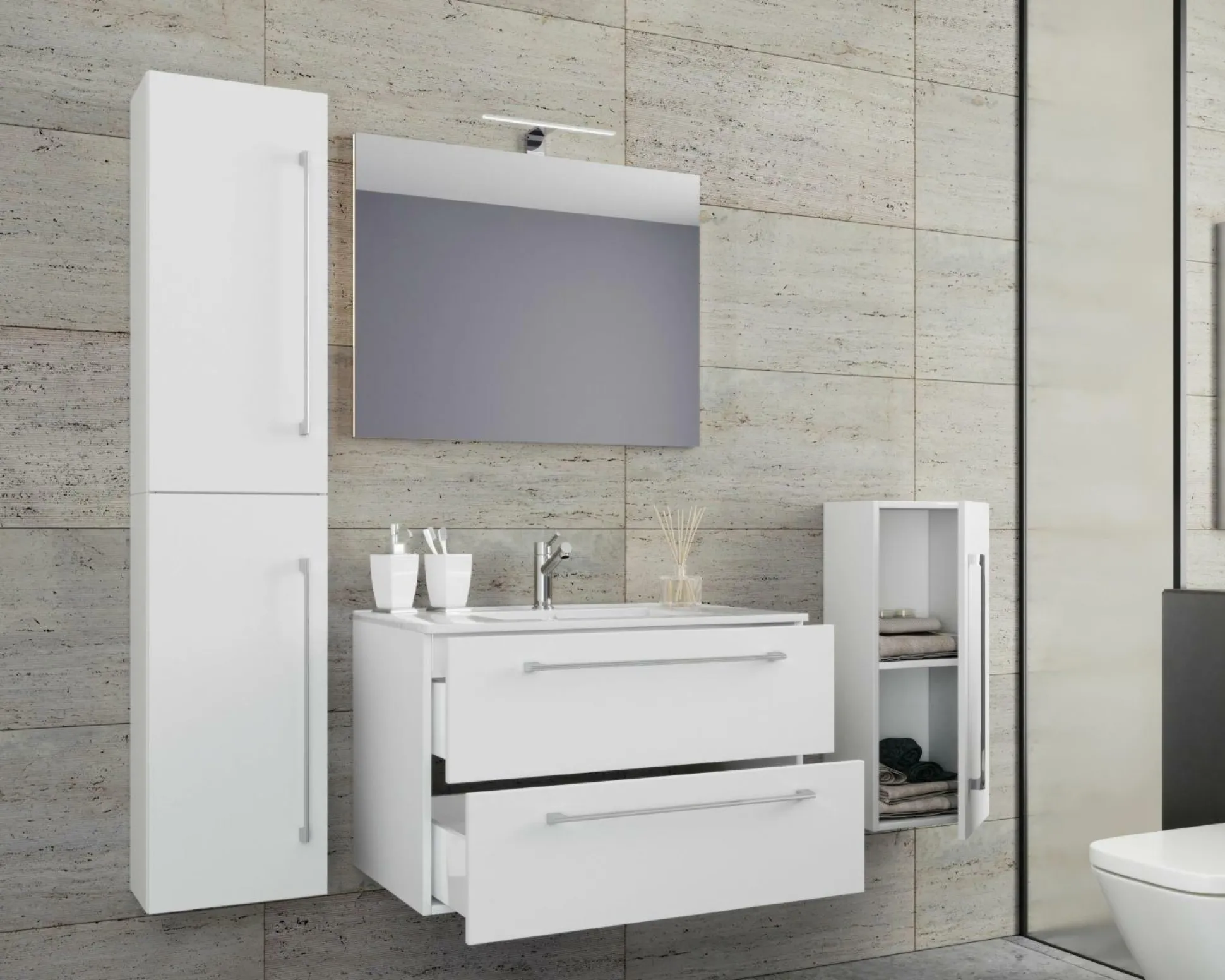 Badezimmerset 5-tlg. Badinos