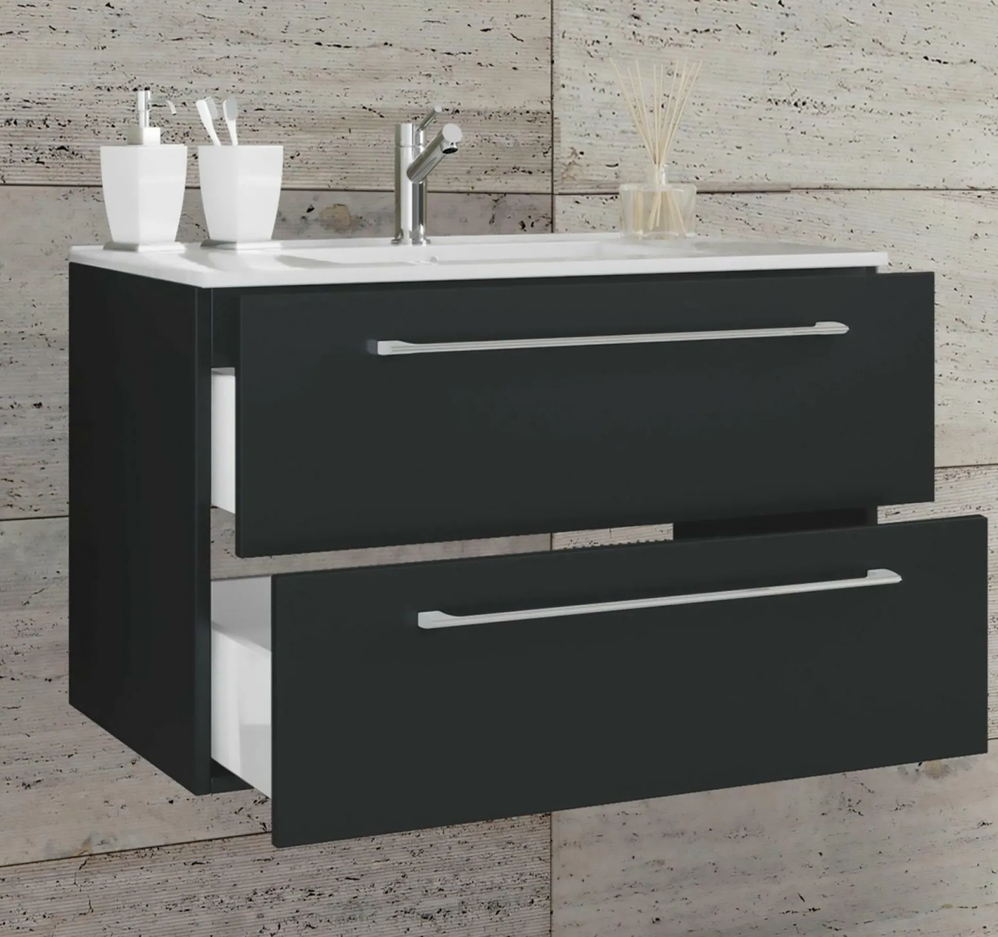 Badezimmerset 2-tlg. Badinos