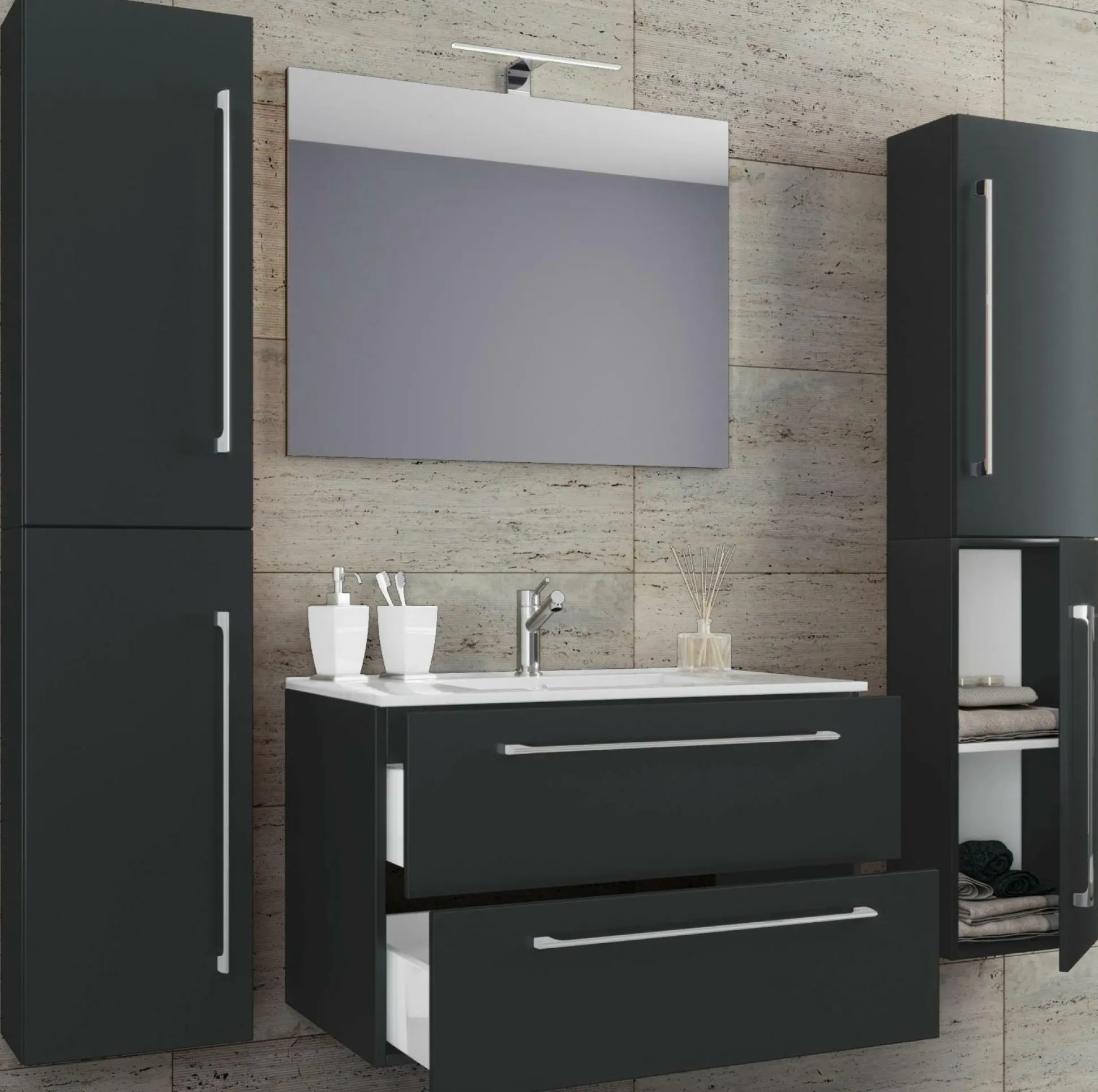 Badezimmerset 5-tlg. Badinos