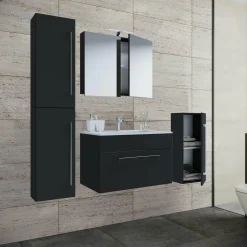 Badezimmerset 5-tlg. BADINOS