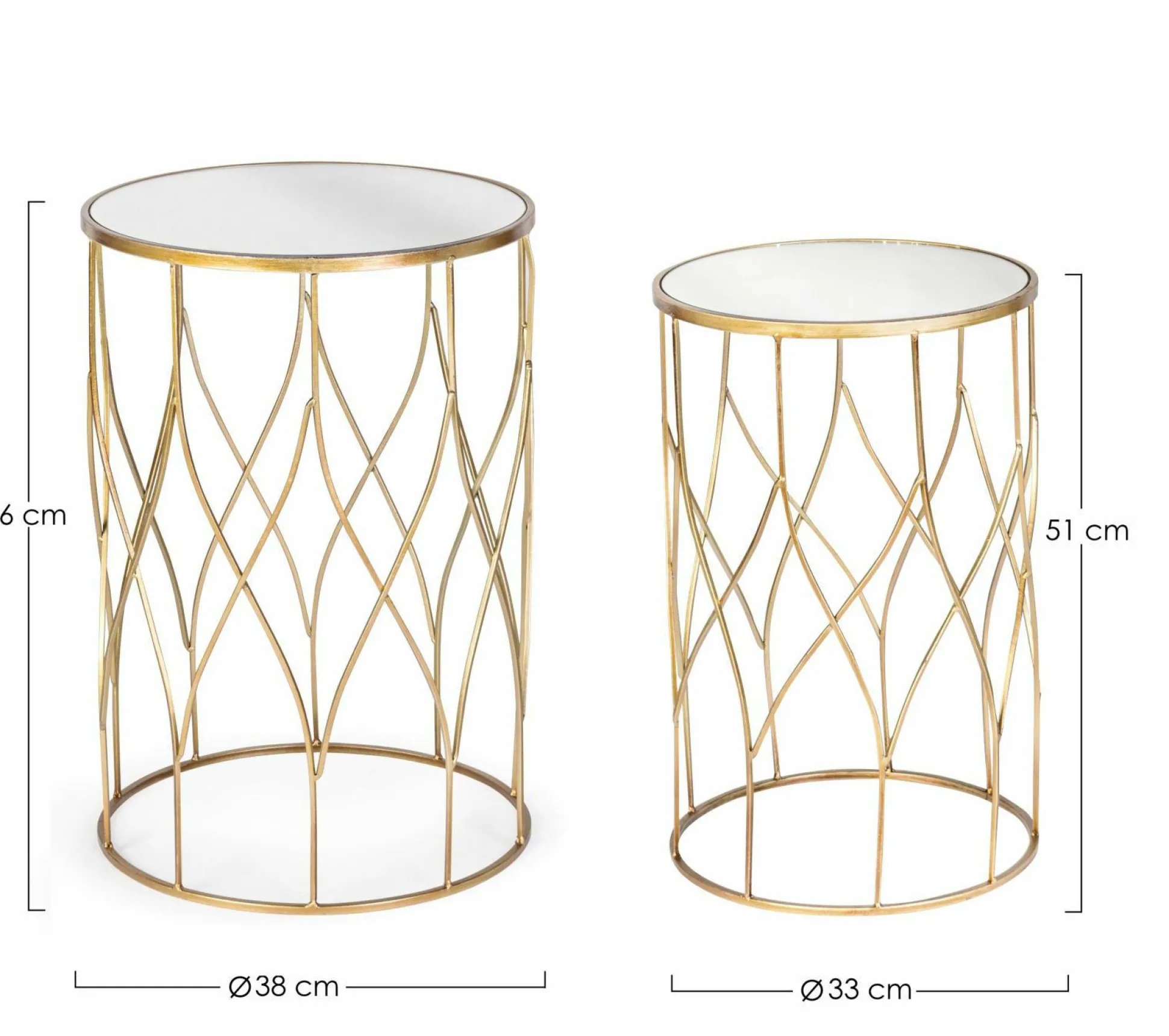 Beistelltisch ELENOR 2er Set