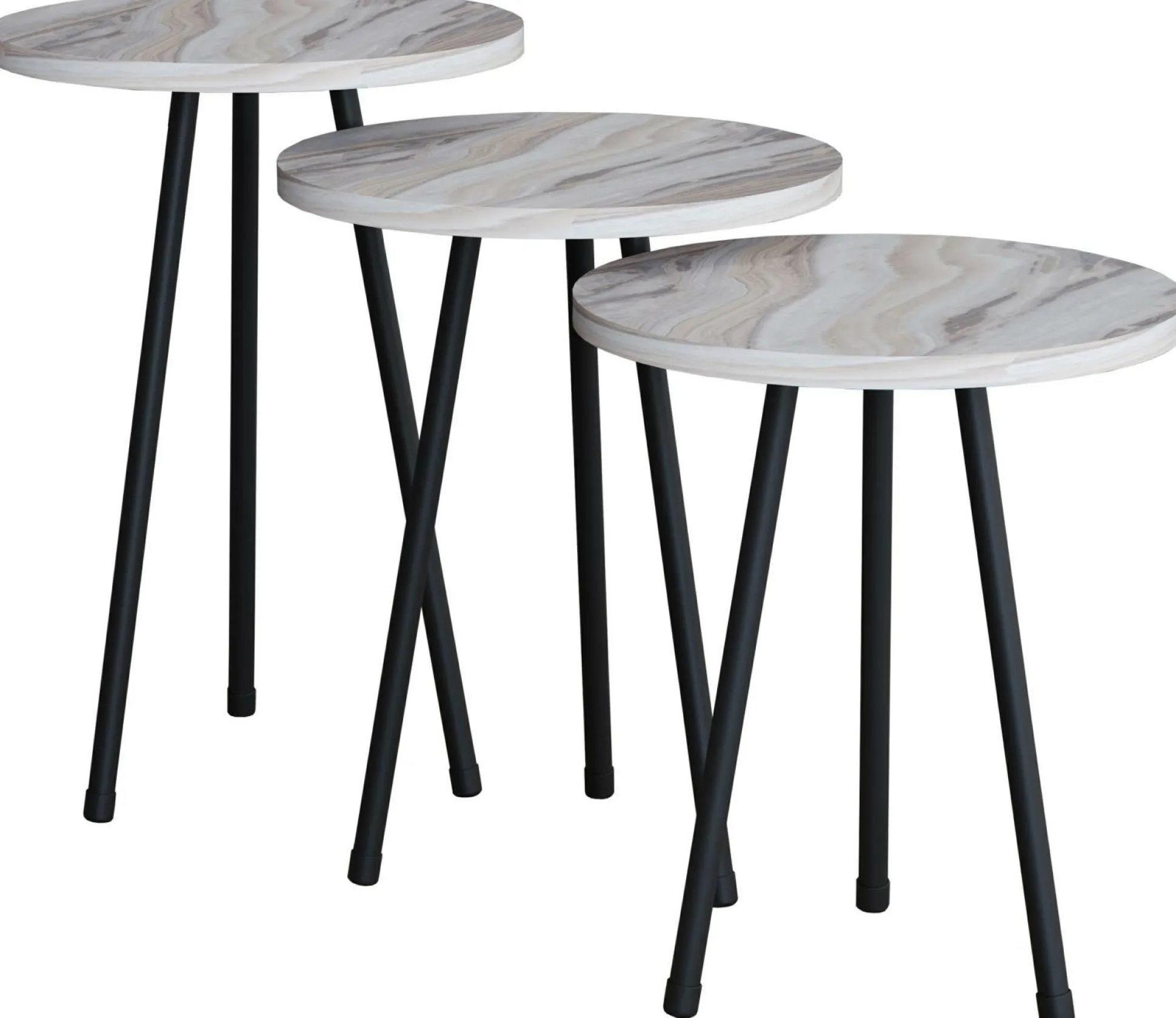 Beistelltisch 3er Set MIROLA