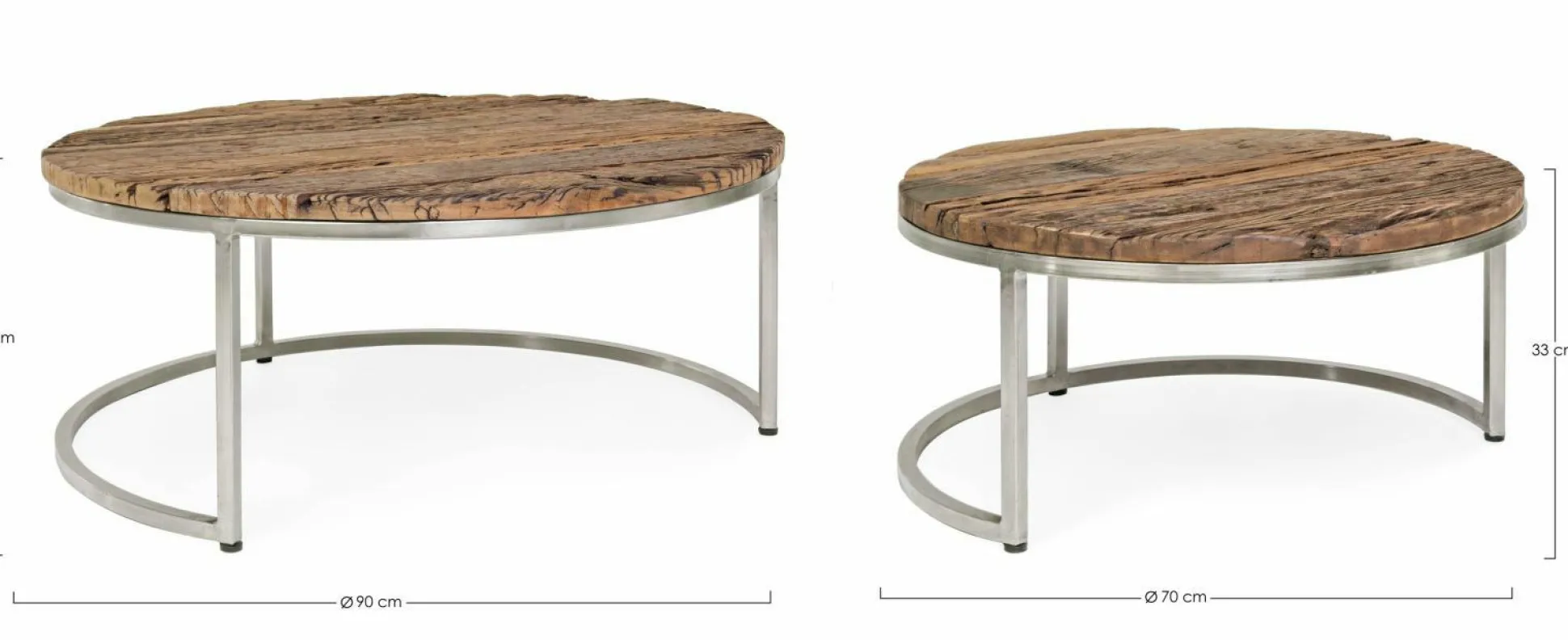 Beistelltisch RAFTER 2er Set