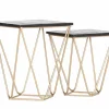 Beistelltisch Set GOLDEN FLAIR