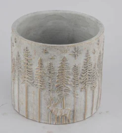 Übertopf Tanne/Hirsch