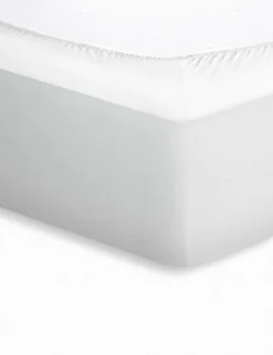 Bettlaken Baumwolle weiß