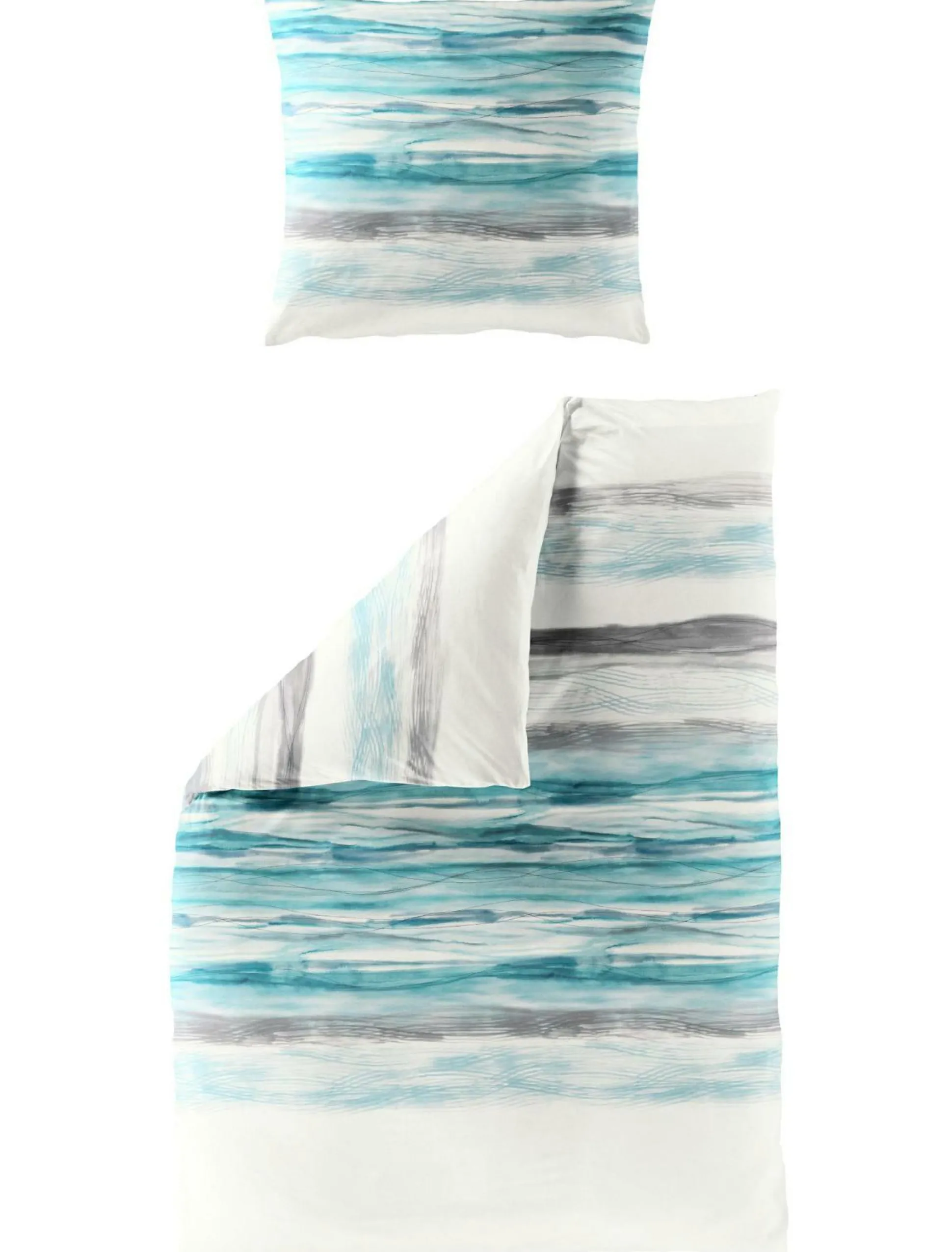 Bettwäsche Biber aqua