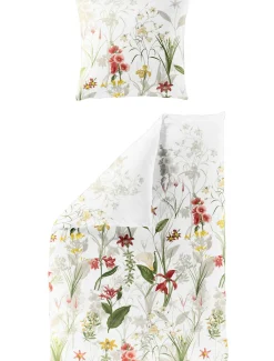 Bettwäsche Mako-Satin rot