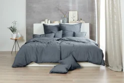 Bettwäsche Renforcé anthrazit