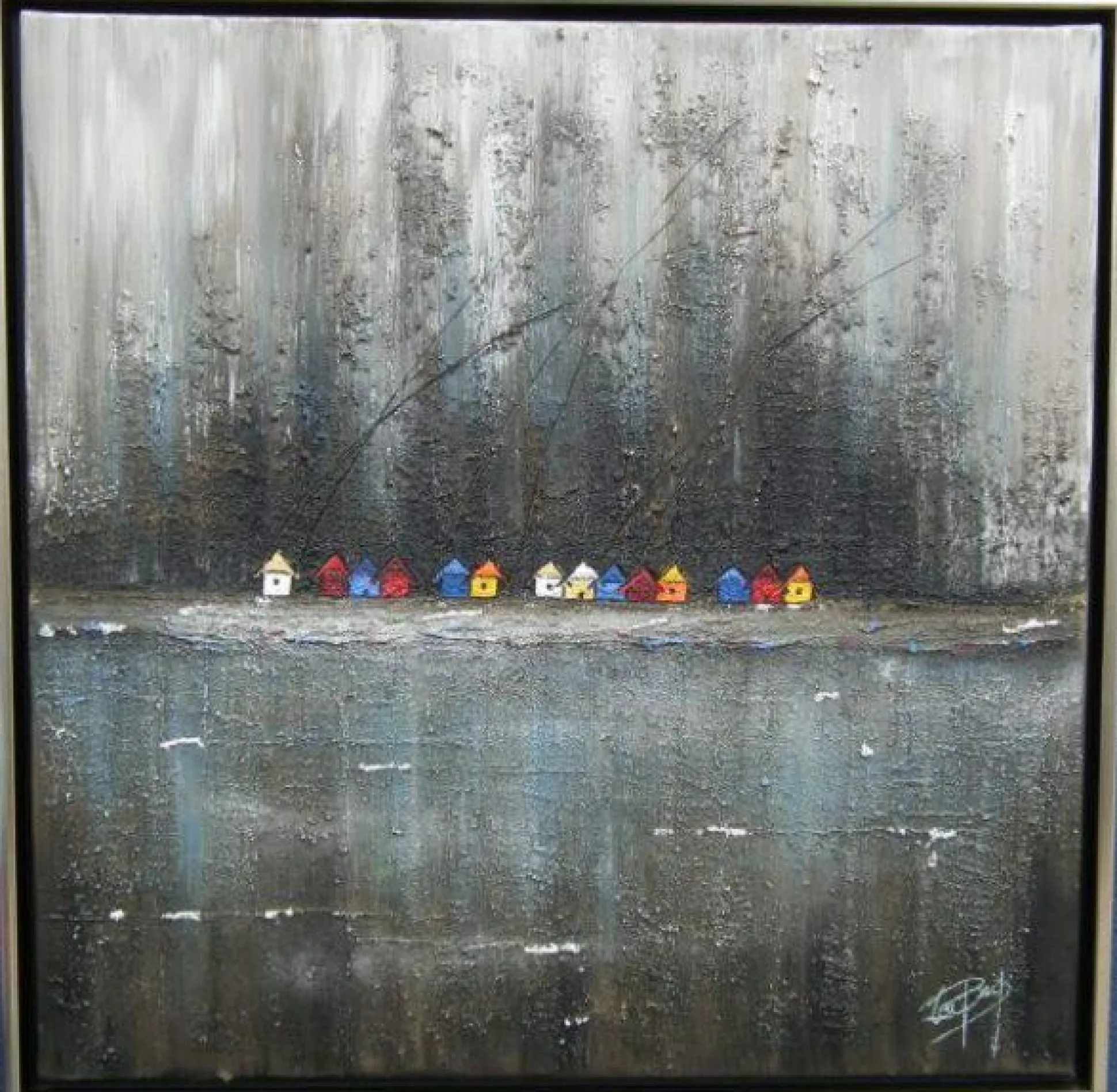 Bild ABSTRAKTE HÄUSER