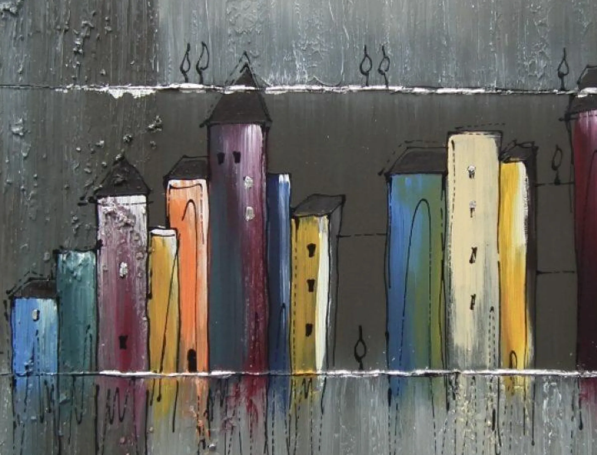 Bild LONG HOUSES GREY