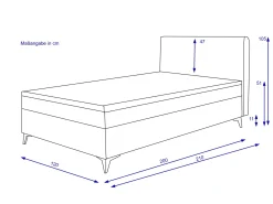 Boxspringbett HARPER EIBAR