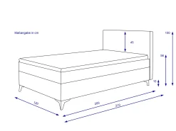 Boxspringbett HARPER EVRON