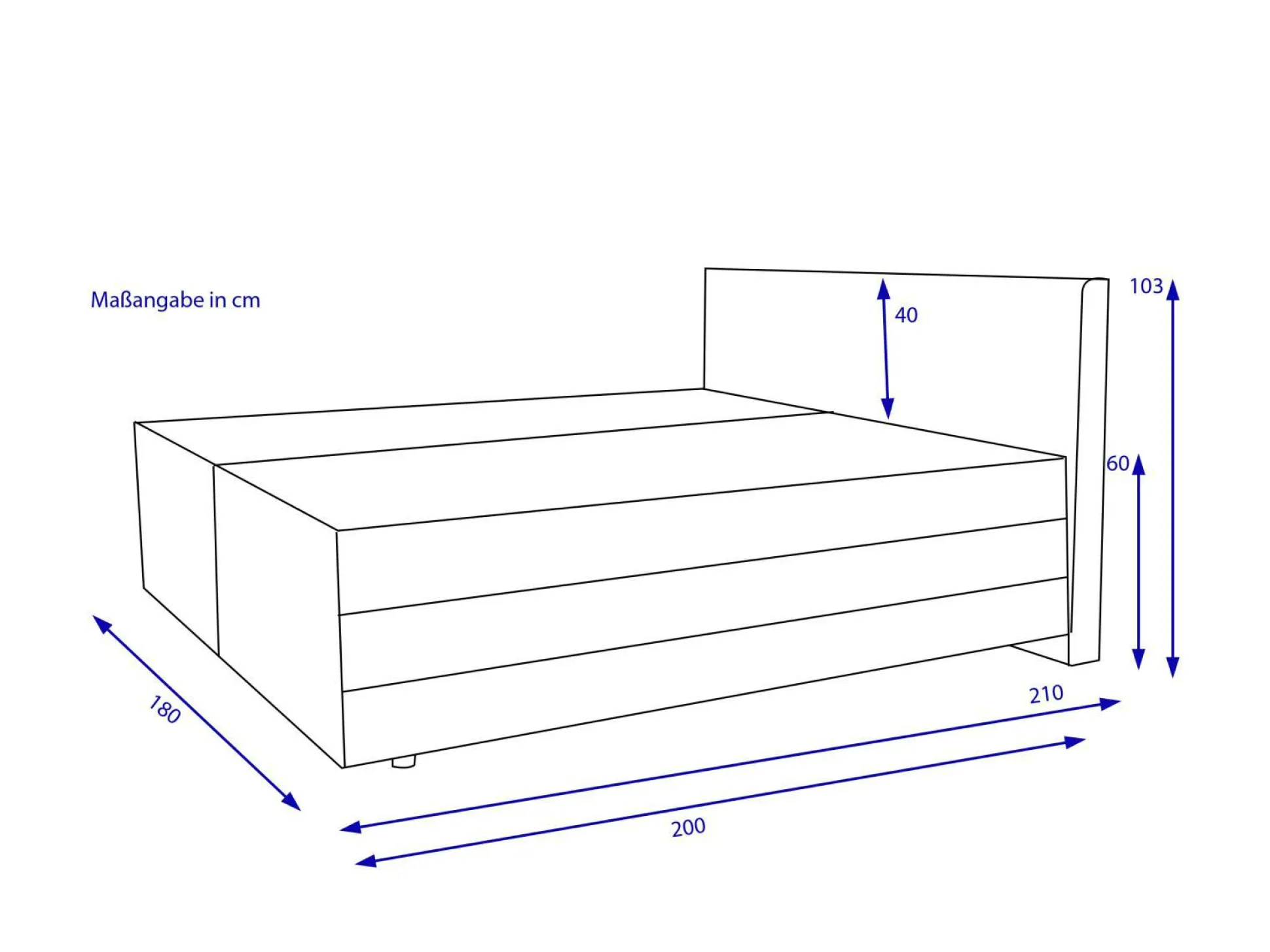 Boxspringbett HARPER FERROL