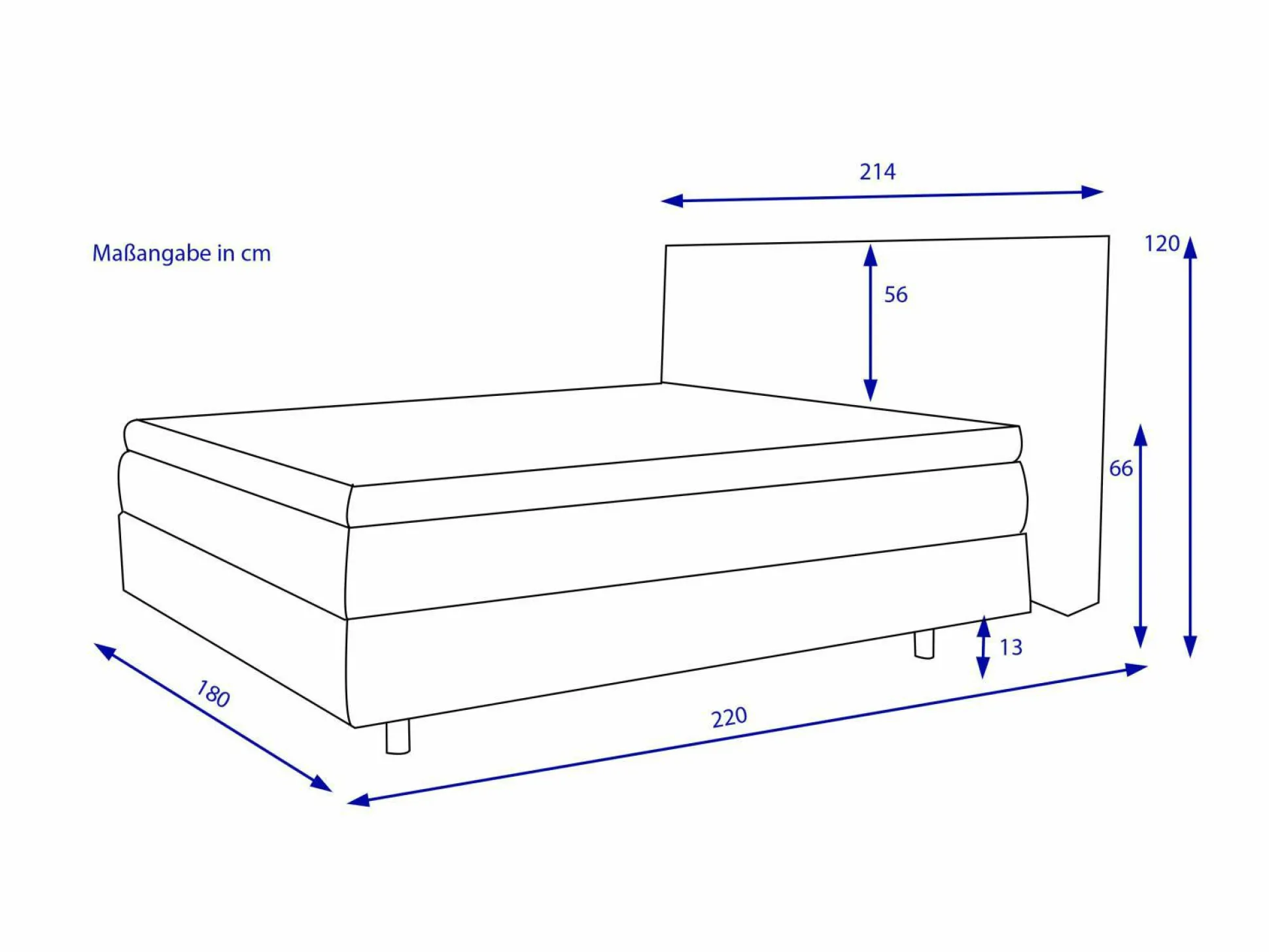 Boxspringbett MONDO BARELL