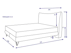 Boxspringbett MONDO DELUXE