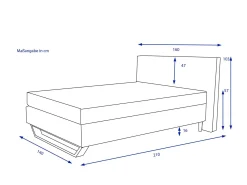 Boxspringbett SANSIBAR BILLUND