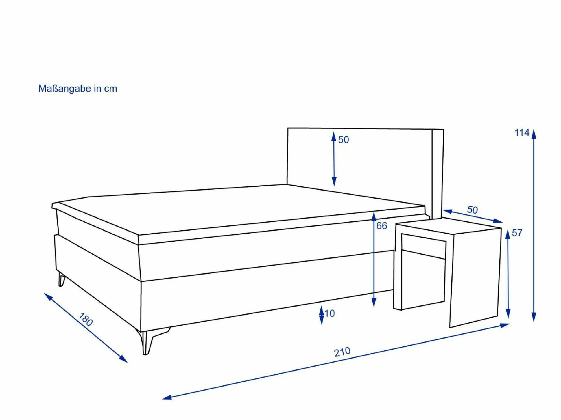 Boxspringbett vito SOMO