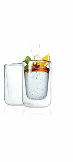 Cappuccinogläser-Set NERO