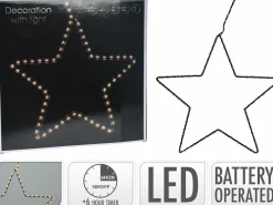 Christbaumschmuck Hänger Stern LED