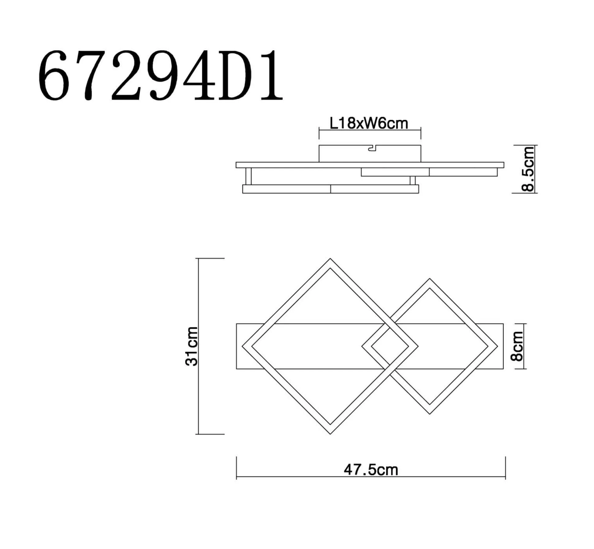 Deckenleuchte BEATRIX