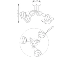 Deckenleuchte ELLIOTT