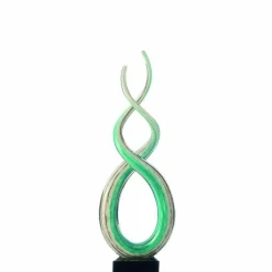 Dekoobjekt LEONARDO ROTATE türkis