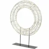 Drahtkranz LED auf Fuß