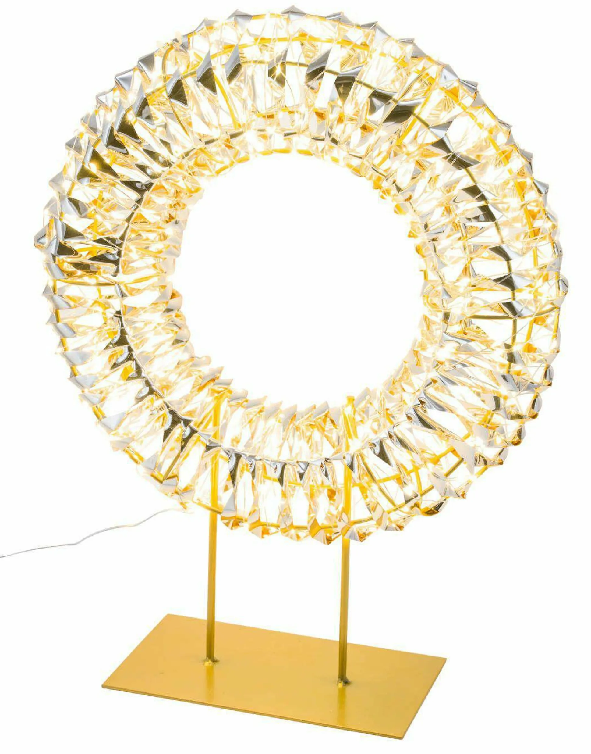 Drahtkranz LED auf Fuß