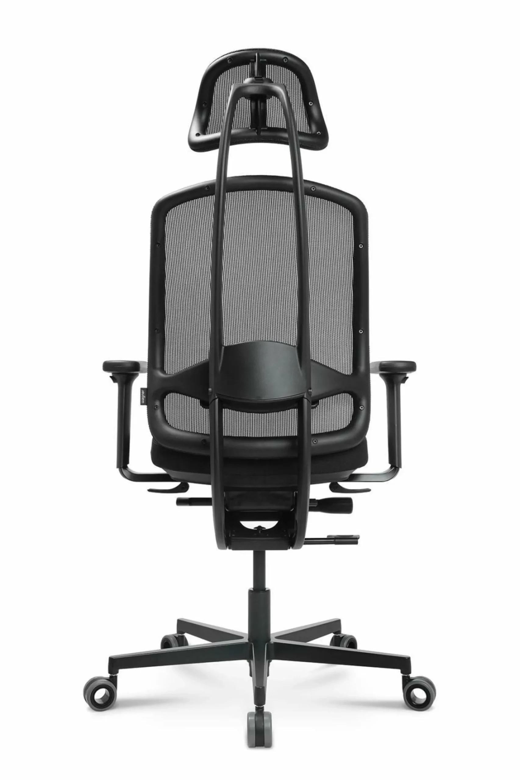 Drehstuhl AluMedic Black