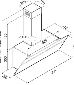 Dunsthaube Premiere 374057