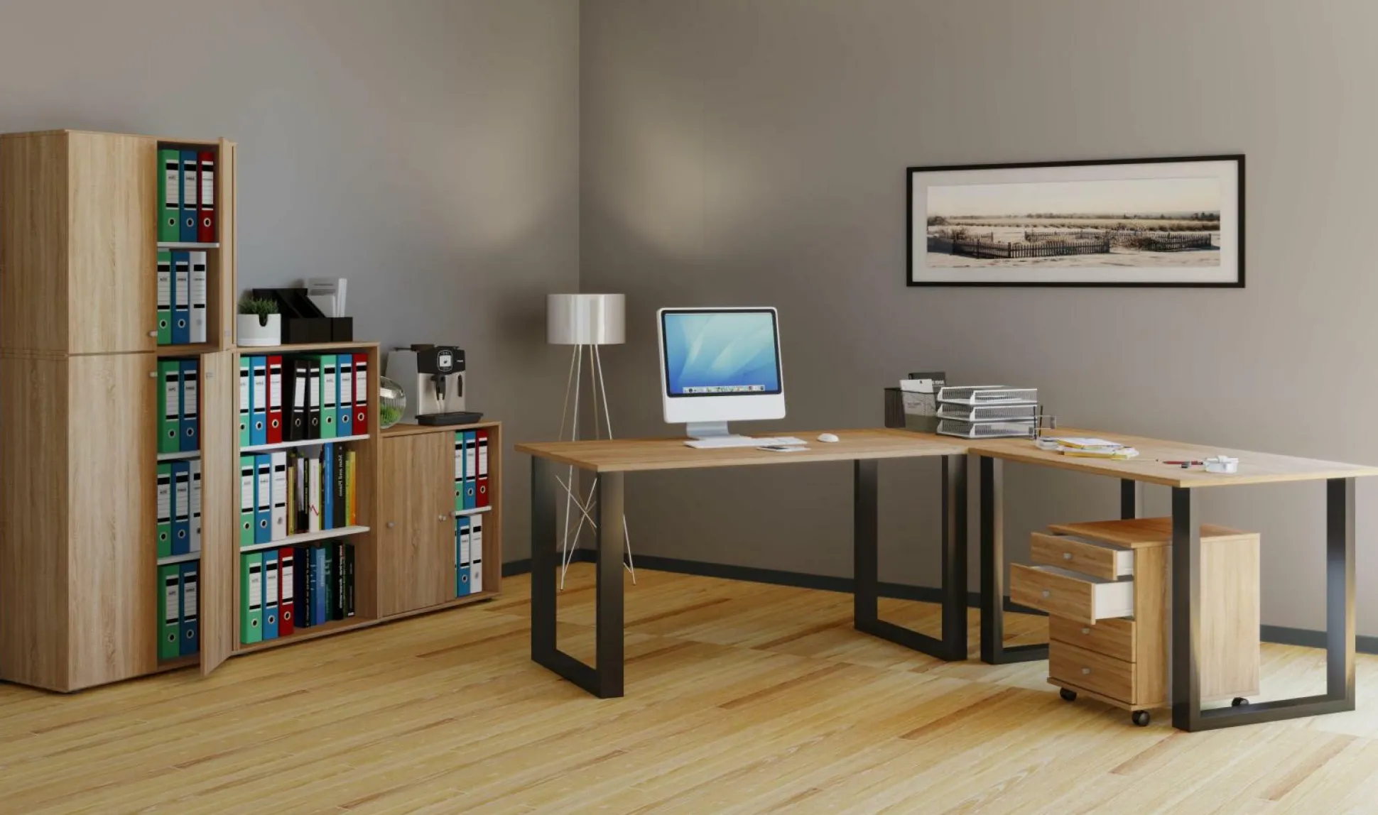 Eck-Schreibtisch LONA